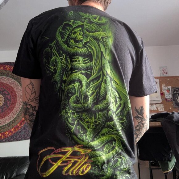 Custom Fitto Motorcycle Shirt Medium Quebec - Picture 2 of 6